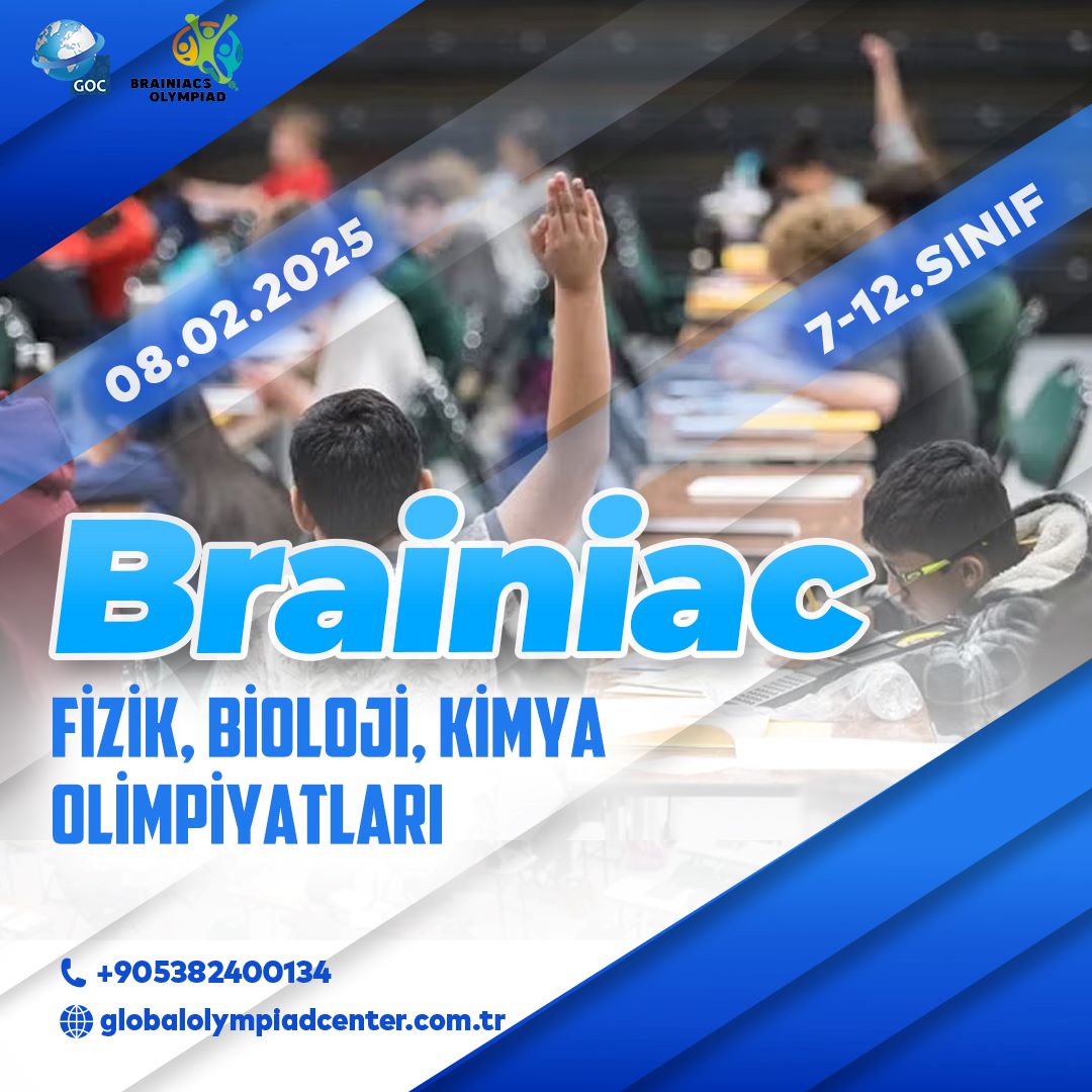Uluslararası Brainiacs Biyoloji, Kimya, Fizik  Olimpiyatı